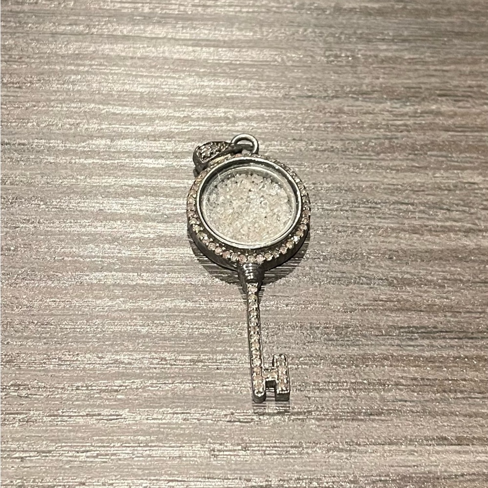 Sterling Diamond Pendant